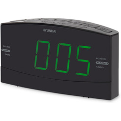 Настольные часы Hyundai H-RCL238 (зеленая подсветка)