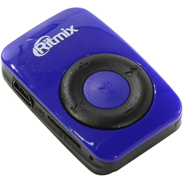 MP3 плеер RITMIX RF-1010 (синий)