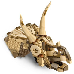 Конструктор Lego Jurassic World Окаменелости динозавров череп трицератопса 76969