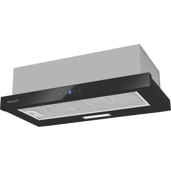 Вытяжка WEISSGAUFF TEL 600 2M Touch Black Glass
