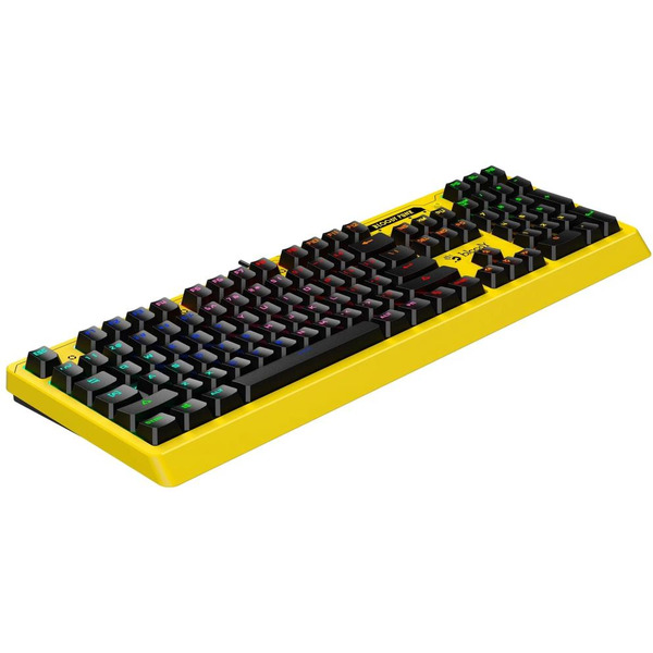 Клавиатура A4Tech Bloody B810RC (желтый)