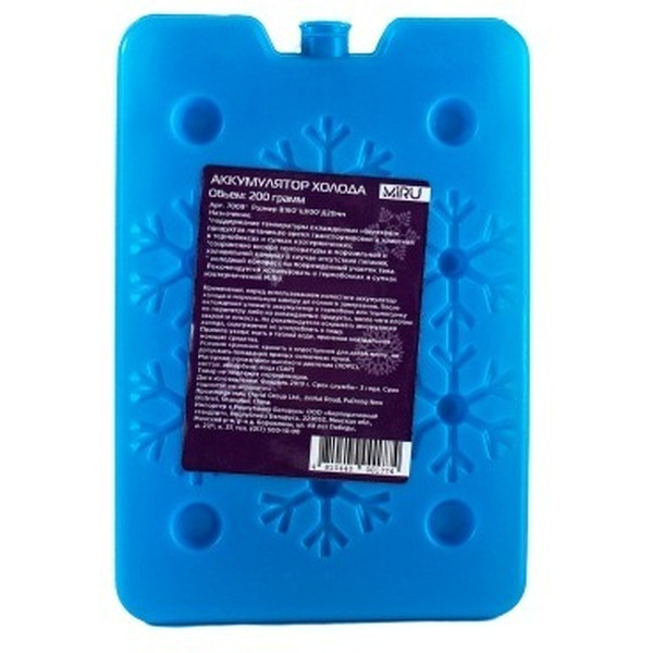 Термосумка Miru 9019 18л + аккумулятор холода 2*200г 7009
