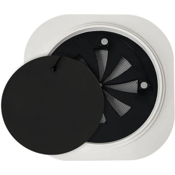 Вентиляционная решетка теневая с регулировкой воздуха HOMY AIR A100BR