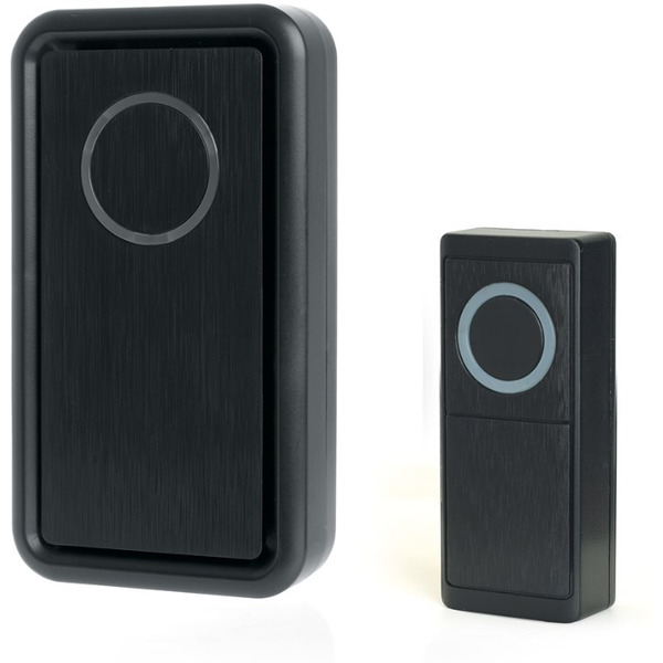 Звонок электрический дверной Feron E-379 (черный)