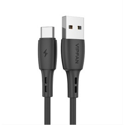 Кабель VIPFAN X05 USB-Type-C 3A 1 м (черный)