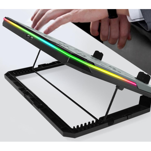 Подставка для ноутбука EVOLUTION LCS-06 RGB