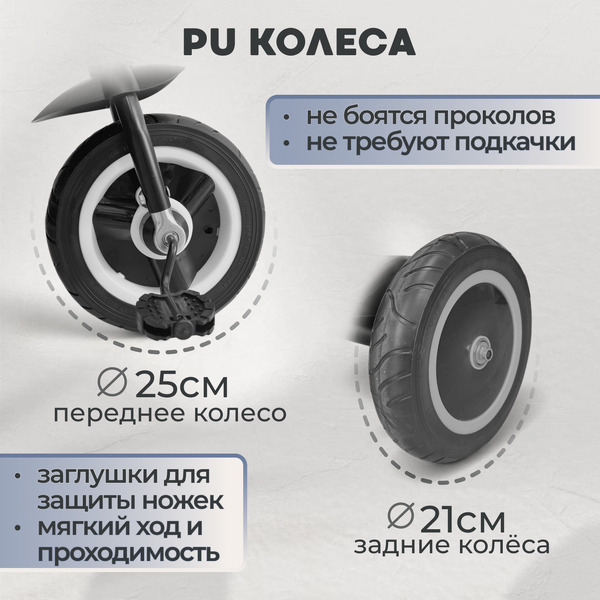 Беговел-велосипед Bubago Dragon BG 161-4 (черный)