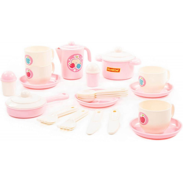 Набор игрушечной посуды Полесье Хозяюшка 80141 (на 4 персоны)