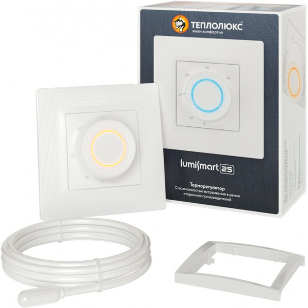 Терморегулятор TEPLOLUXE LumiSmart 25 (белый)