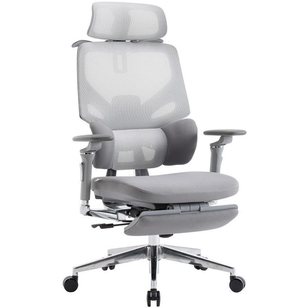 Кресло компьютерное EVOLUTION LumbarPro Elite (серый)