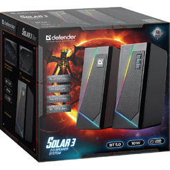 Акустическая 2.0 система Defender Solar 3