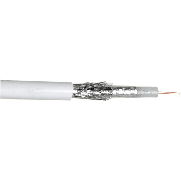 Коаксиальный кабель Hama 1х1.1мм2. 90дБ 100м (86624)