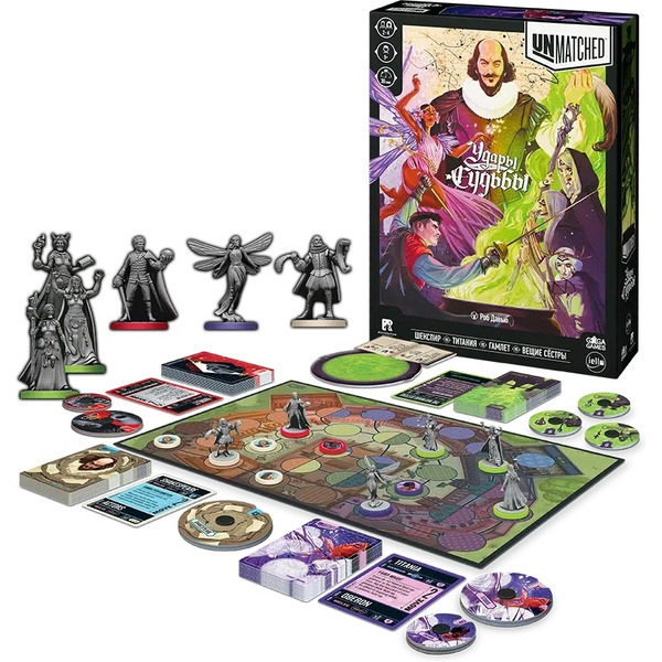 Настольная игра GaGa Unmatched. Удары Судьбы GG588