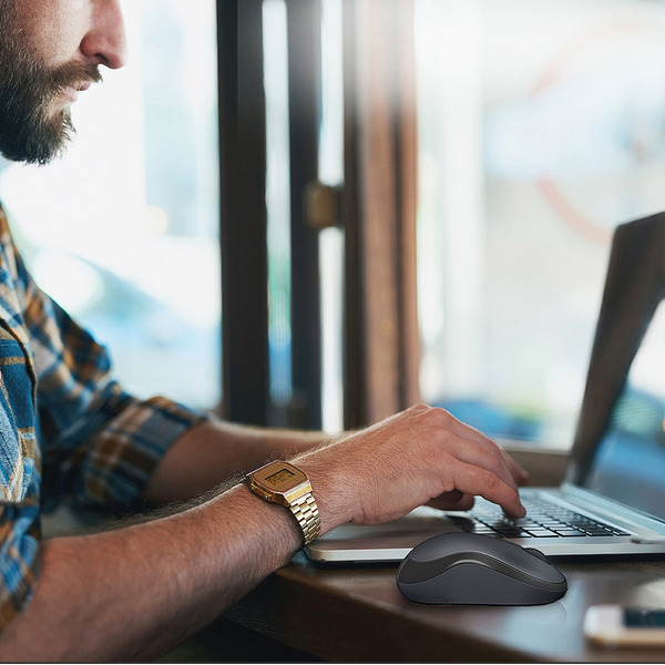 Мышь Logitech M220 Silent (Gray) (910-004878)