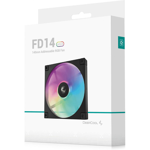 Вентилятор для корпуса DeepCool FD14 ARGB R-FD14-BKAPN1-G