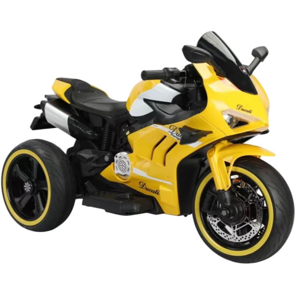 Электромотоцикл Pingxiang WN216 12V7AH (желтый)