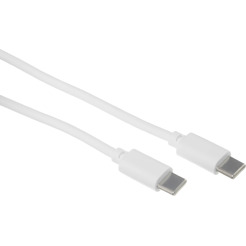 Кабель Buro USB Type-C - Type-C PD15W (1 м, белый)