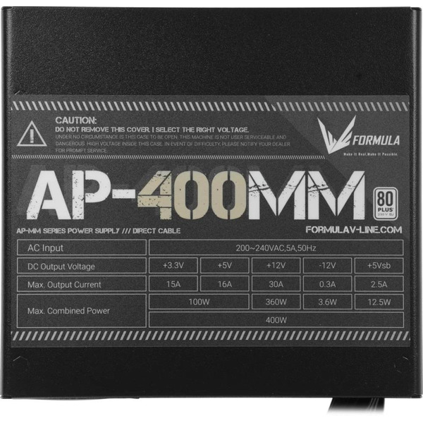 Блок питания Formula AP-400MM