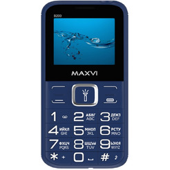 Мобильный телефон Maxvi B200 (синий)