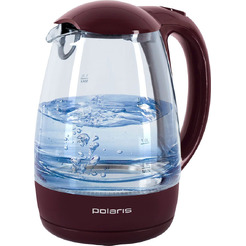 Электрочайник POLARIS PWK 1768CGL (бордовый)