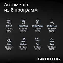 Аэрогриль Grundig FRY 6321 L (8917373600)