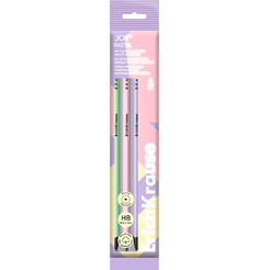 Набор чернографитных карандашей Erich Krause JOY® Pastel 60702 (4 шт)