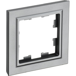 Рамка IEK Brite РУ-1-БрС