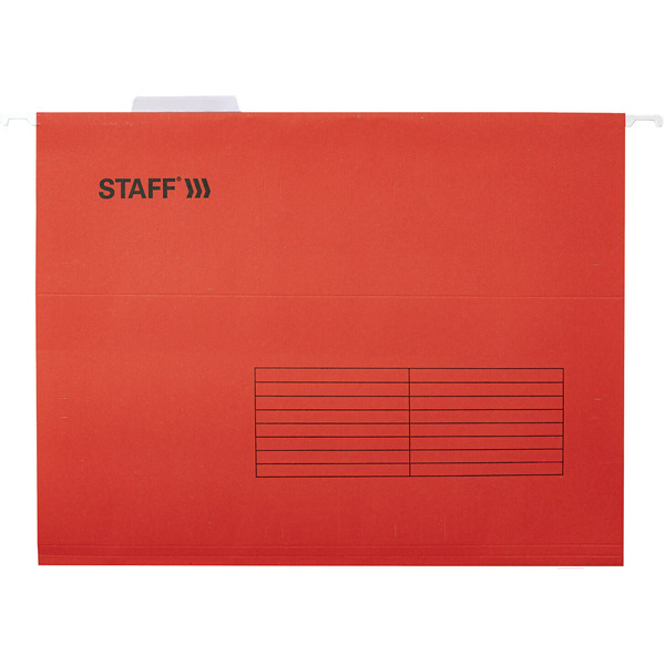 Папка подвесная Staff 270931 (10 шт, красный)