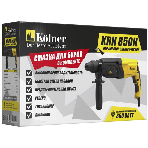 Перфоратор Kolner KRH 850H