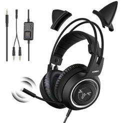 Наушники с ушками Somic G951S (черный)