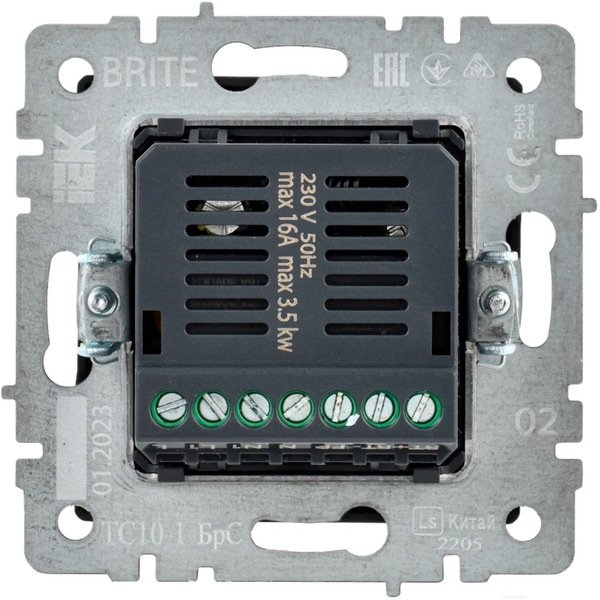 Терморегулятор IEK Brite BR-RT11-K46