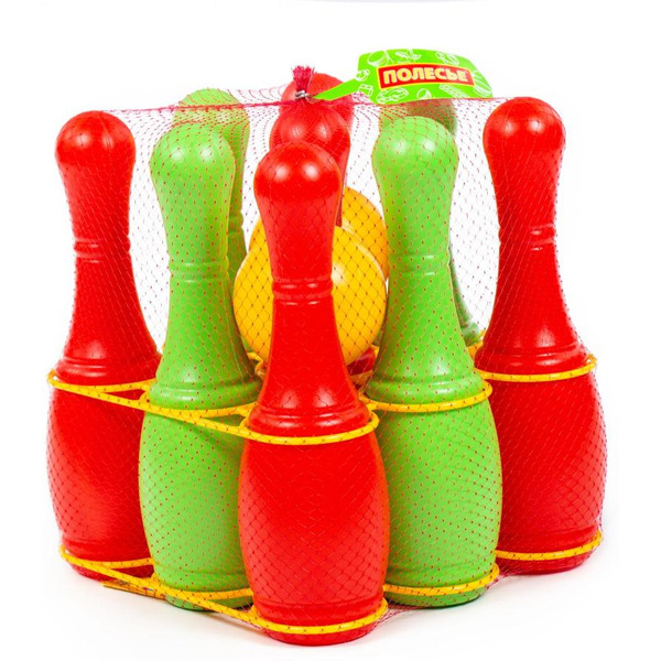 Кегли Полесье 6447 (9 шт)