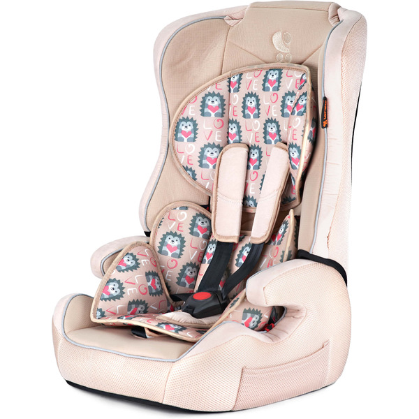 Детское автокресло LORELLI EXPLORER Beige Hedgehogs 9-36 кг