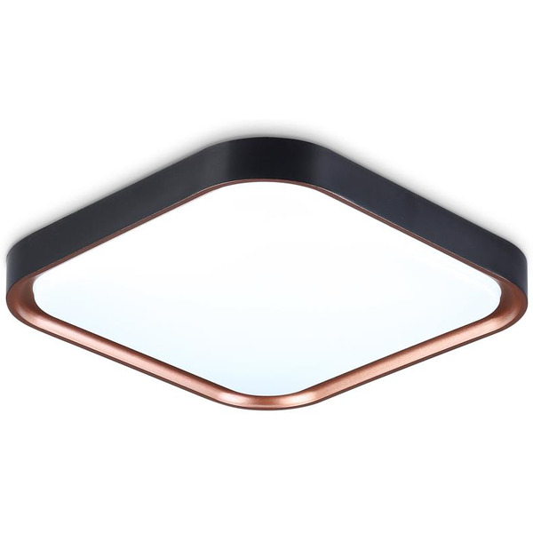 Потолочный светодиодный светильник Ambrella Light FZ1265 BK/PGD