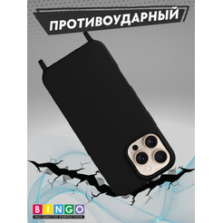 Бампер Bingo Lanyard для APPLE iPhone 16 Pro Max Черный