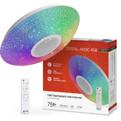 Светильник светодиодный IN HOME COMFORT CRYSTAL-MUSIC-RGB (4690612044569)