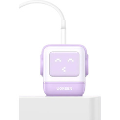 Сетевое зарядное устройство UGREEN Nexode Robot GaN Tech 65W, CD361-35291 Purple