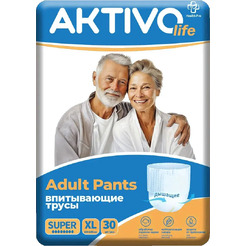 Трусы впитывающие для взрослых AKTIVOLIFE XL (30шт)