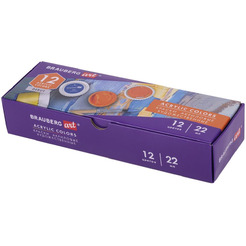 Краски акриловые художественные BRAUBERG ART DEBUT 192298