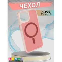 Бампер BINGO Model Magnetic для APPLE iPhone 16 красный