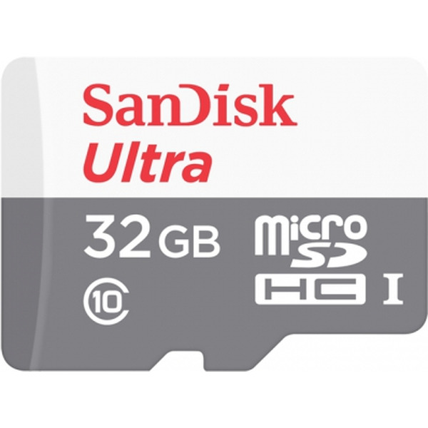 Карта памяти SanDisk Ultra Android microSDHC 32GB 10 CL, Ultra (SDSQUNB-032G-GN3MA)