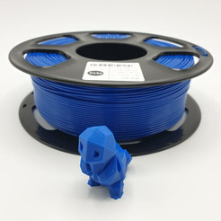 Филамент Mitek PETG 1.75мм 1000 г (синий прозрачный)