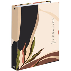 Тетрадь BRAUBERG 404075 на кольцах А5 175х215мм, 120л, твердый картон, клетка