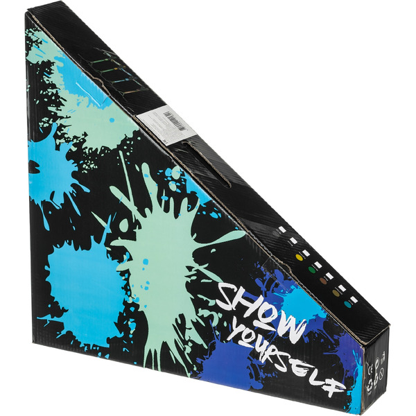 Самокат трюковый Ricos Zing JSCJ100S (черный/красный)