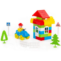 Конструктор Полесье 52513 Строитель