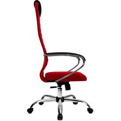Кресло офисное МЕТТА SU-BK-10 CH красный