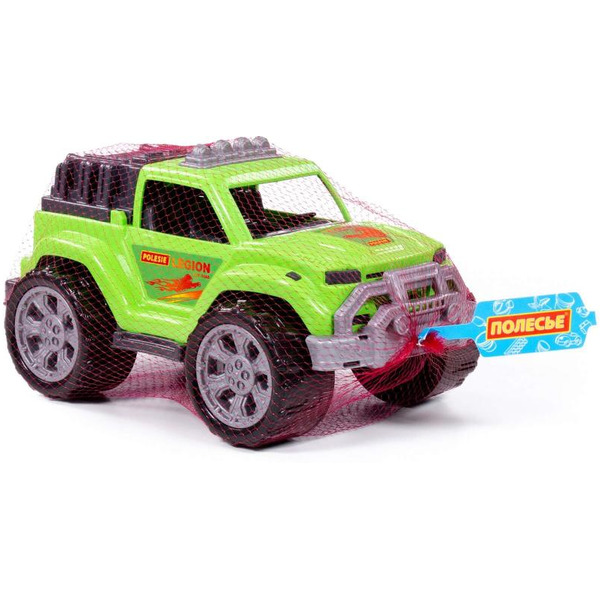 Автомобиль Полесье Легион №4 (зелёный) 89076