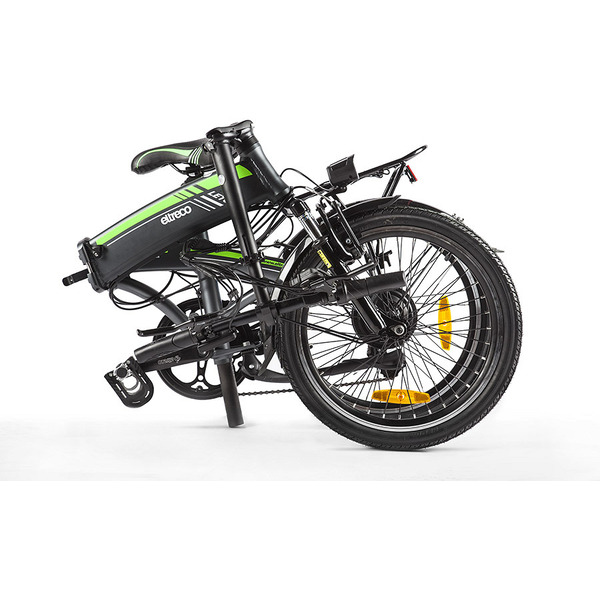 Велогибрид Eltreco Leto (черный/синий)