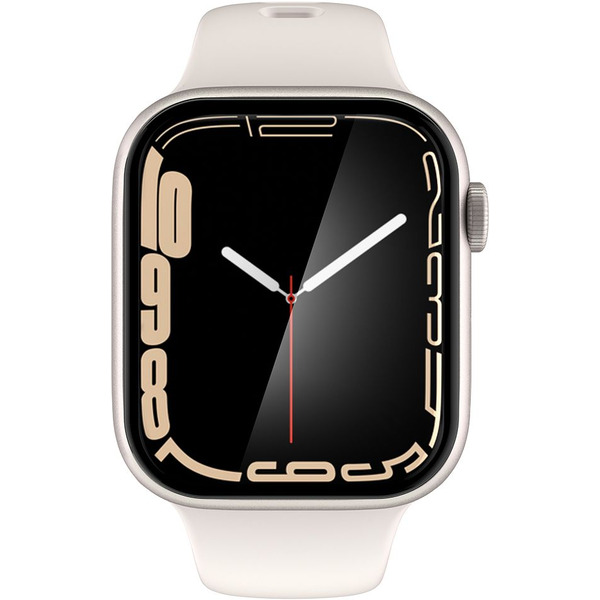 Защитное стекло Spigen ProFlex EZ Fit для Apple Watch 9/8/7 (45 mm) AFL04051 (2шт)