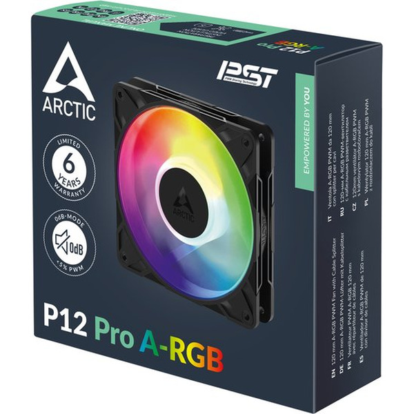 Вентилятор для корпуса Arctic P12 Pro A-RGB ACFAN00309A